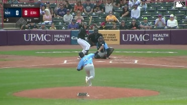 Izaac Pacheco homers (17) on a fly ball to right center field.