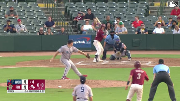 Rafe Perich singles on a ground ball to right fielder Caden Kendle. Theo Hardy scores. Sebastian Walcott to 3rd.
