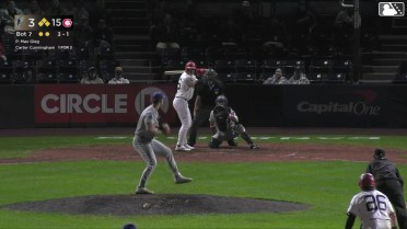 Carter Cunningham walks. Tucker Toman scores. Matt Scannell to 3rd. Brennan Orf to 2nd.