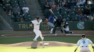 Tanner McDougal strikes out eight