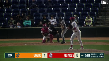 Aiden Taurek homers (3) on a fly ball to right field.