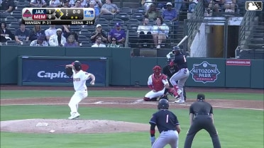Pete Hansen In play, run(s) to Jared Serna