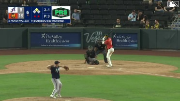 Max Muncy homers (2) on a fly ball to center field. Colby Halter scores.