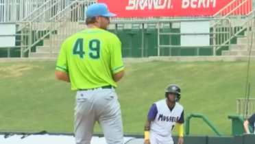 Hunter Hollan's fourth strikeout