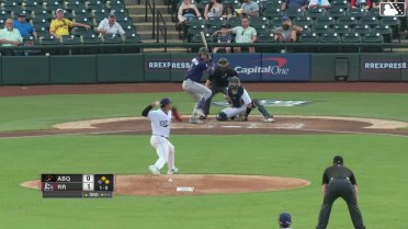 Winston Santos In play, run(s) to Sterlin Thompson