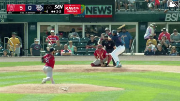 Keaton Anthony homers (11) on a fly ball to center field.