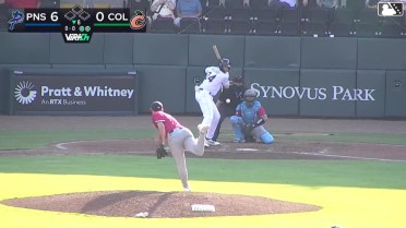 David McCabe homers (13) on a fly ball to right center field.
