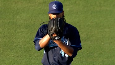 Miguel Ullola strikes out seven batters