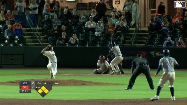 Juan Ortuno grounds into a double play, shortstop Joshua Liranzo to first baseman Andrés Nolaya. Jadyn Fielder out at 2nd. Juan Ortuno out at 1st.