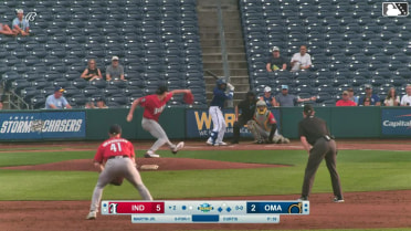 Rudy Martin Jr. singles on a fly ball to left fielder Ronny Simon. Luke Maile scores. Andrew Velazquez to 2nd.