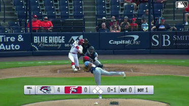 Bryan Rincon swats his 18th homer of the year