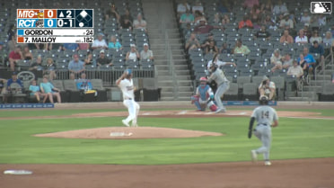 Justyn-Henry Malloy homers (1) on a fly ball to center field. J.T. Arruda scores.