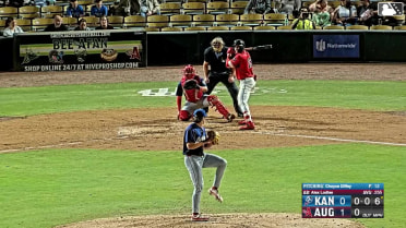 Alex Lodise singles on a line drive to right fielder Marcelo Alcala. Joe Olsavsky scores. Tate Southisene to 2nd.