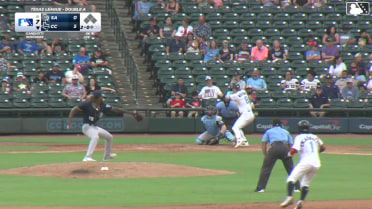 Tyler Whitaker grounds into a double play, third baseman Luis Verdugo to second baseman Ryan Jackson to first baseman Albert Fabian. Will Bush out at 2nd. Tyler Whitaker out at 1st.