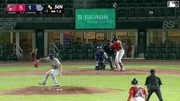 Paul McIntosh doubles (14) on a sharp line drive to left fielder Jesús Sánchez. Otto Kemp scores. Carter Kieboom scores.