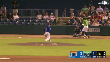 Alex Cook In play, run(s) to Lizandro Espinoza
