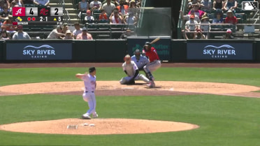 Tommy Troy singles on a sharp line drive to left fielder Grant McCray. LuJames Groover scores. Luken Baker to 2nd.