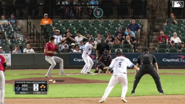 Lucas Spence hit by pitch. Shay Whitcomb scores. Trenton Brooks to 3rd. Jake Meyers to 2nd.