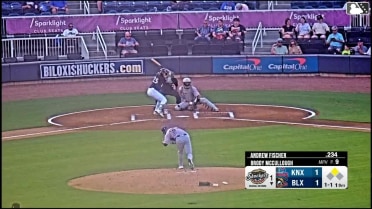 Andrew Fischer homers (19) on a fly ball to right field. Jesús Made scores.