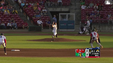 Rosman Verdugo homers (6) on a fly ball to left field. Kasen Wells scores.