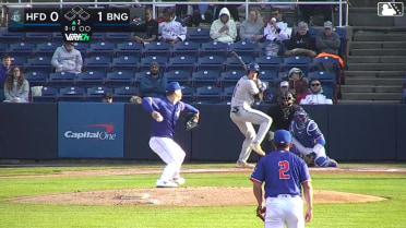 Zach Kokoska homers (4) on a fly ball to right center field.
