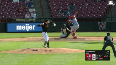 Sammy Hernandez singles on a line drive to center fielder Josiah Ragsdale. Tre Richardson III scores.