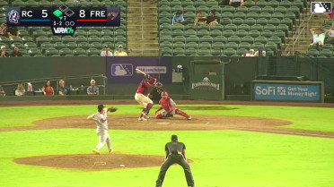 Wilder Dalis homers (10) on a fly ball to right field. Derek Bernard scores.
