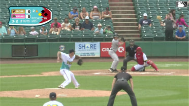 Dallas Macias homers (2) on a fly ball to right field. Mason Guerra scores.