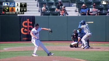 Dylan Carter In play, run(s) to Jaron Elkins