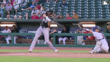 Patrick Copen strikes out his seventh batter