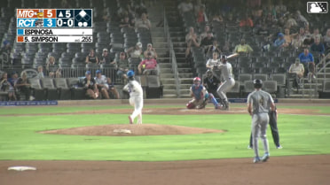 Will Simpson singles on a ground ball to left fielder Tucker Flint. Theo Gillen scores.