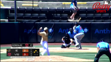 Connor Dykstra out on a sacrifice fly to left fielder Abdias De La Cruz. Ryan Wynn scores.