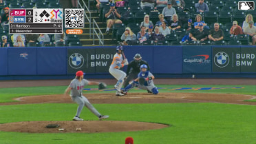 MJ Melendez homers (9) on a fly ball to center field.