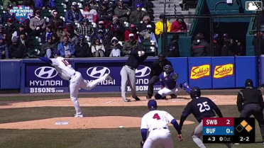 Grant Rogers In play, run(s) to Spencer Jones