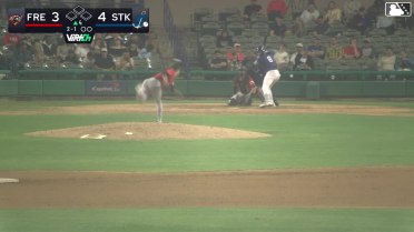 Myles Naylor homers (2) on a fly ball to right center field.