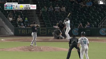 Korey Lee doubles (16) on a fly ball to center fielder Blake Perkins. Rikuu Nishida scores. Ryan Galanie scores. Michael Turner to 3rd.