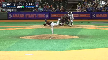 Dillon Lewis' 110.2 mph solo home run