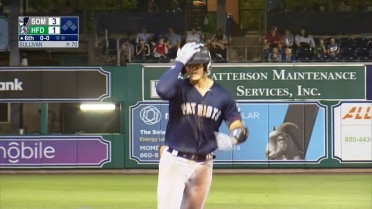 Rafael Flores' solo home run