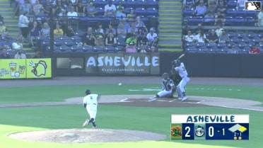 Jhonny Severino homers (31) on a fly ball to center field. Eddie King Jr. scores.
