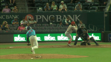 Zach McCambley's strikeout in Triple-A debut