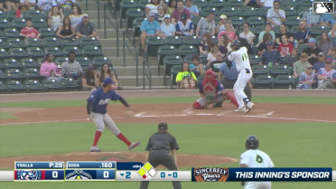 Ivan Sosa singles on a line drive to left fielder Christian Gonzalez. Connor Rasmussen scores. Roni Cabrera to 3rd.