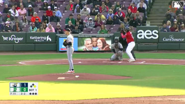 Alfredo Duno's fifth home run for High-A