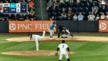 Mario Camilletti singles on a line drive to right fielder Yanquiel Fernández. Rikuu Nishida scores.