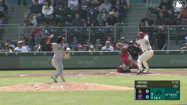 Willie MacIver homers (2) on a fly ball to left field.