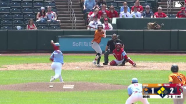 Jurrangelo Cijntje In play, run(s) to Cameron Leary