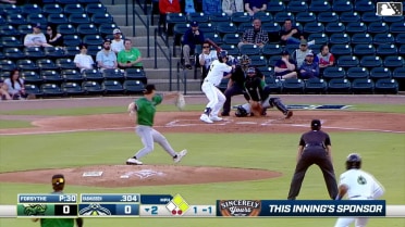 Connor Rasmussen singles on a line drive to left fielder Caden Merritt. Roni Cabrera scores. Daniel Lopez to 2nd.