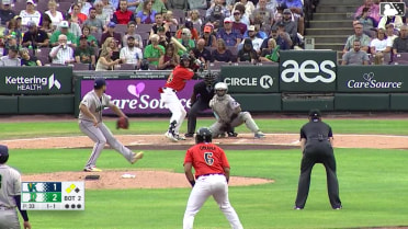 Adrian Bohorquez In play, run(s) to Mason Neville