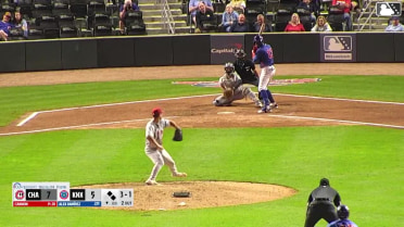 Alex Ramírez doubles (6) on a sharp line drive to left fielder Shane Sasaki. Carter Trice scores. Alex Madera scores.