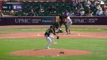 Johnathon Thomas singles on a soft ground ball to shortstop Max Burt. Maxwell Romero Jr. scores. Johnathon Thomas to 2nd. Johnathon Thomas advances to 2nd, on a throwing error by shortstop Max Burt.
