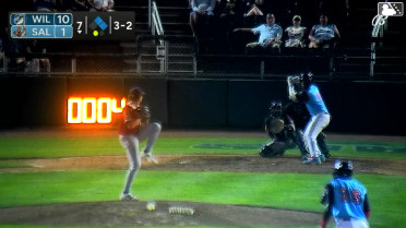 D'Angelo Ortiz doubles (8) on a line drive to left fielder Kyle Jones. Andrews Opata scores. Avinson Pinto scores.